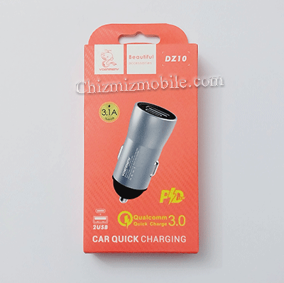 شارژر فندکی دنمن DENMEN-DZ10 دو پورت